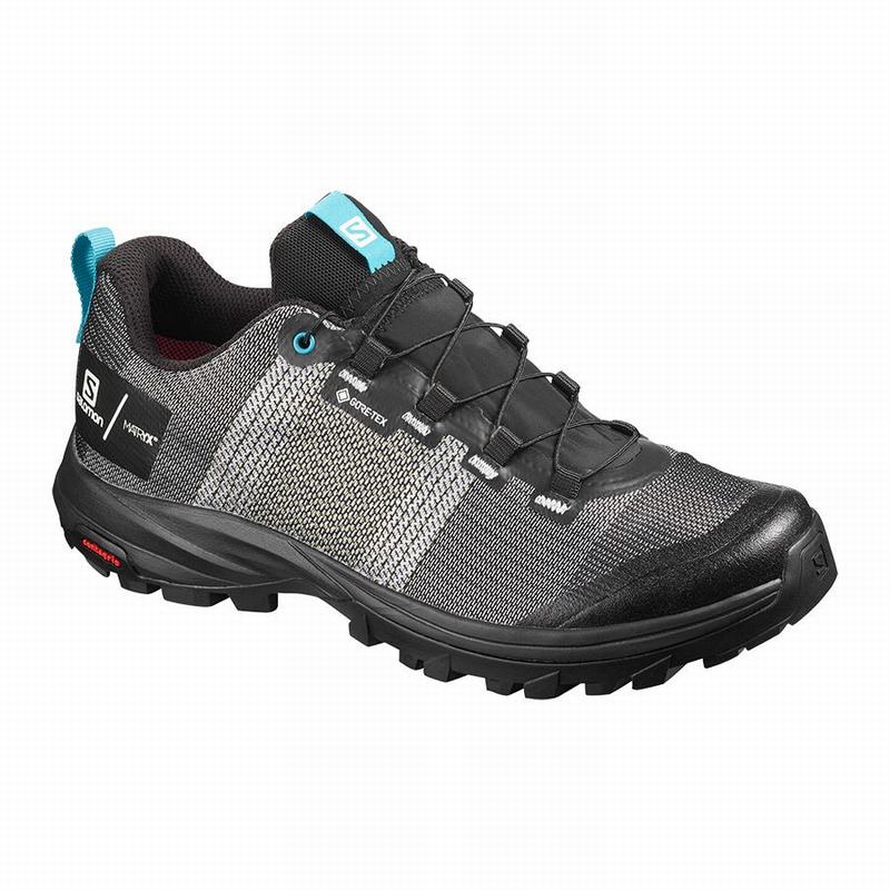 Salomon OUT GTX W/PRO Zapatillas Trekking Mujer - Blancas / Negras - Colombia (39086-UWOR)